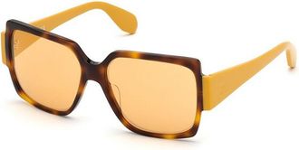 adidas OR0005 52G Womens Sunglasses Tortoiseshell Size 55