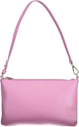 Coccinelle Leren Schoudertas met Ritssluiting - Dames - Tassen - Paars - Maat: ONE Size Leer