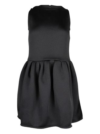 Max Mara Shock jersey mini dress - women - Polyester - 2 - Black