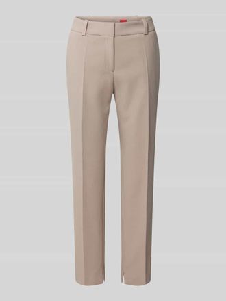 HUGO BOSS Regular Fit Stoffhose mit Viskoseanteil Modell HETANA in Sand, Gr&ouml;&szlig;e 44