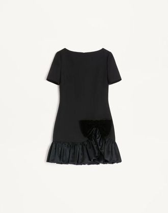Valentino Crepe Couture Short Dress Wo