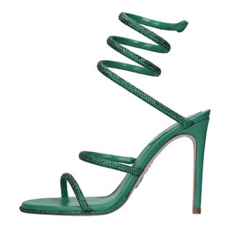 Rene Caovilla Dames, Schoenen, Groen, Maat: 36 EU Leer