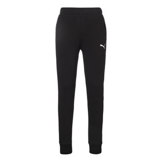 Puma Essentials Sweat Tracksuit Pant Black White 593054-01