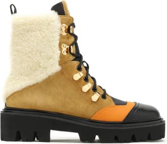Kazar Dames multicolor enkellaarsjes - Dames - Veterlaarzen - Veelkleurig - 36 EU - Su&egrave;de - Schoenen