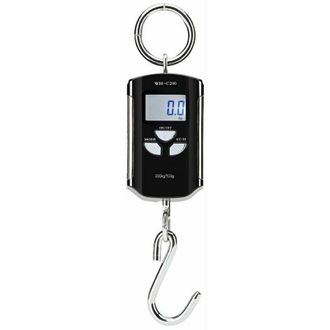 OEM Balanza Electr&oacute;nica De Gr&uacute;a De 200 Kg Con Pantalla Digital Lcd Retroiluminada. Balanza Electr&oacute;nica De Gr&uacute;a En Negro Y Rojo, Env&iacute;o Aleatorio (con Bater