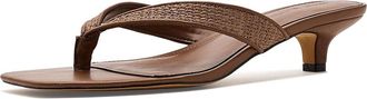 Steve Madden Tracie Womens Sandals Brown Raffia : 9.5 M, Suede