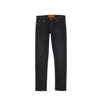 Heron Preston Cotton Slim Fit Mens Jeans