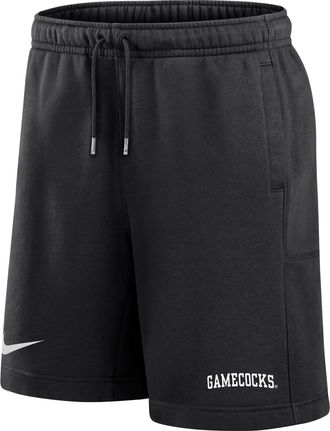 Nike South Carolina Gamecocks Club Nike Mens Fleece Shorts in Black | M73891P401SCAR-BLK