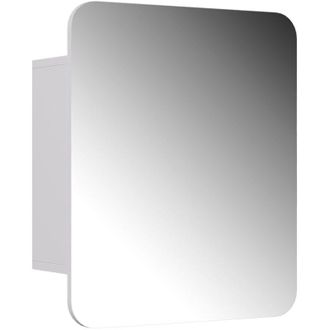 Vicco Armario Con Espejo Para Ba&ntilde;o Zino, Blanco, 60 X 50 Cm Con Estantes, Vicco