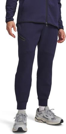 Under Armour Unstoppable Fleece Joggers in 410 Midnight Navy at Nordstrom, Size Xx-Large