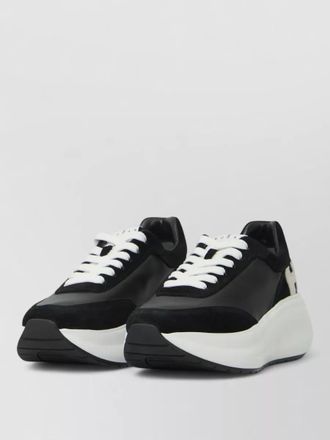 Hogan leather maxi i active low-top sneakers