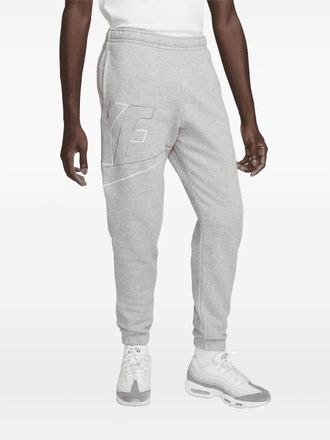 Nike Club Fleece+ Heather Grey trainingsbroek - Grijs