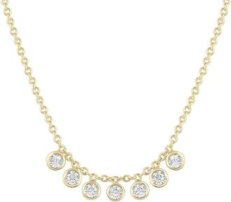 Electric Picks 14K Plated Cz Dorothea Necklace