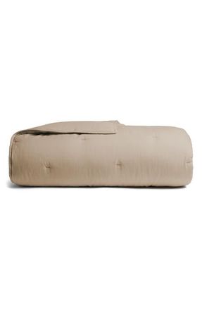 Parachute Organic Cotton Twill Quilt in Latte at Nordstrom, Size King/california King