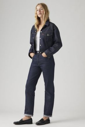 Levi's Vaqueros 501 Original Selvedge - Mujer - 23X30 - Azul / Lined Up Selvedge