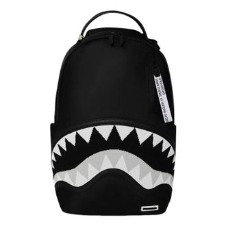 Sprayground Shark Central Backpack Black White W1035726