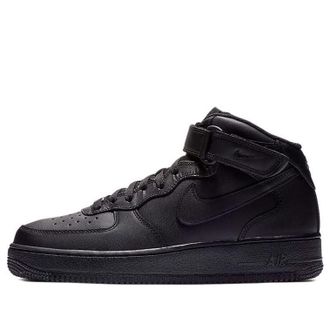 Nike Air Force 1 Mid 07 Triple Black 2016 315123-001