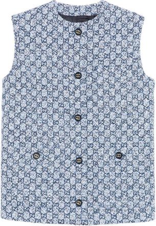 Gucci Gg Tweed Vest
