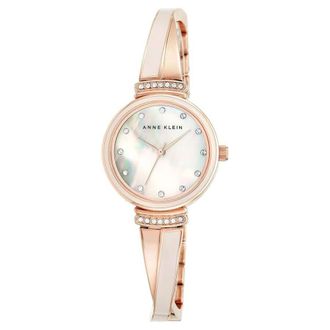 Anne Klein Classic White Dial Ladies Watch AK/2216BLRG