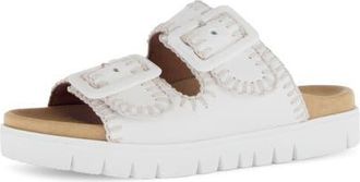 Gabor Buckle Strap Sandal in Latte at Nordstrom, Size 10.5-11Us
