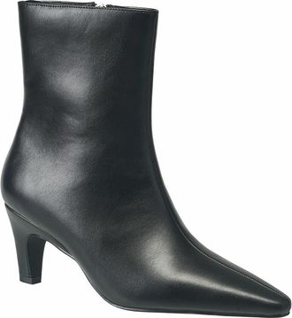 French Connection Womens Alex Kitten Heel Bootie in Black at Nordstrom, Size 6
