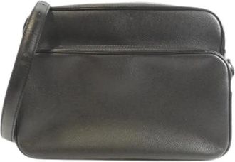 Louis Vuitton Pre-owned Vintage Schoudertas - Heren - Vintage Schoudertas - Zwart - ONE Size - Leer - Vintage