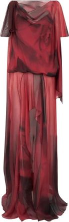 Alberta Ferretti Mujer, Vestidos, Rojo, Talla: S