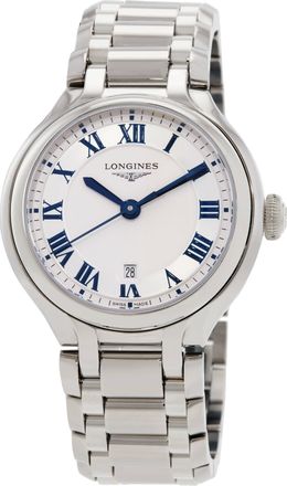 Longines Primaluna Quartz Silver Dial Ladies Watch L8.142.4.71.6