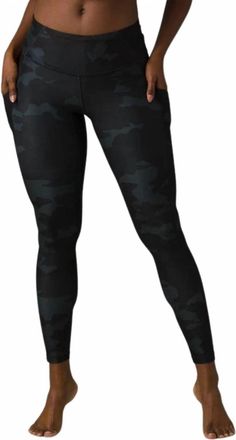Prana Electa Legging In Black Camo