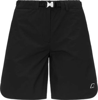 K-Way Hiky Shorts - Dames - Korte Broeken - Zwart - L - Polyester - Korte Broeken