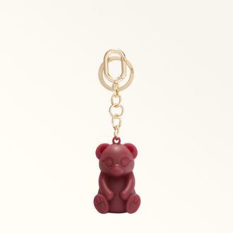 Furla Allegra Portachiavi Rubino Rosso Pvc Donna