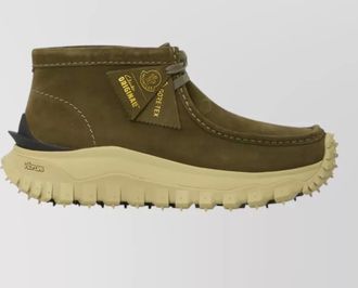 Moncler leather ankle boots