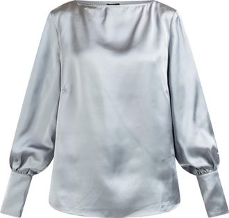 Dreimaster Dreimaster Bloes met lange mouwen Dames Grijs-blauw