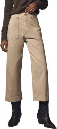 Denimist Georgia Work Ankle Pant In Light Brown
