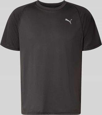 Puma T-Shirt mit Logo und Rundhalsausschnitt in Black, Gr&ouml;&szlig;e XXL
