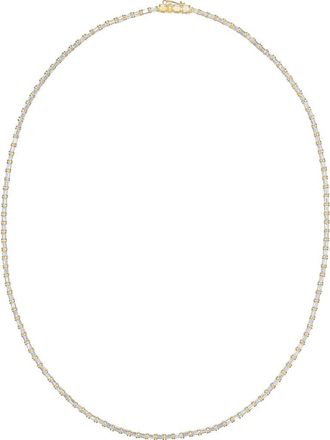 Lana Jewelry Baguette Diamond Tennis Necklace in Yellow Gold at Nordstrom, Size 16