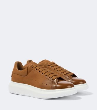 Alexander McQueen Oversized leather sneakers