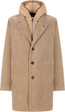 Distretto12 Abrigo Alba - Coats - Hombre - Beige - L