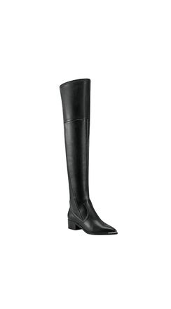 Marc Fisher Womens Yaki Over-The-Knee Boot In Black