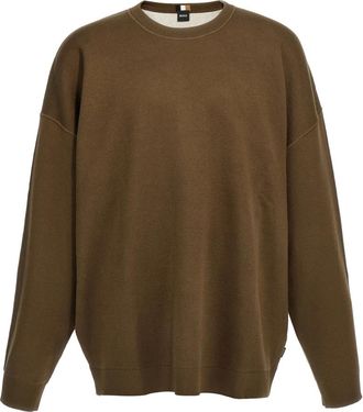 HUGO BOSS Hombre, Jerseys, Marrón, Talla: S