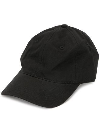 agnès b. cotton baseball cap - unisex - Cotton - One Size - Black