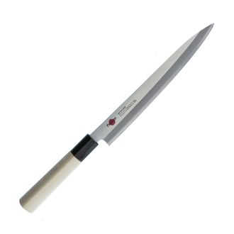 OEM Cuchillo Yanagiba Fissman Kensei Hanzo 24cm Aus-8 Madera Sushi
