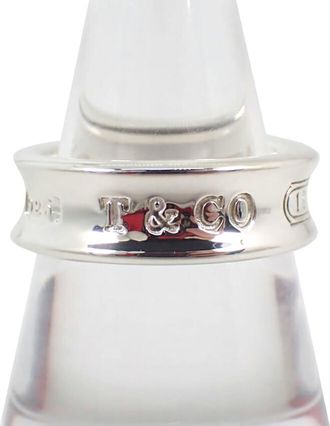 Tiffany & Co. Sterling Silver 925 Band Ring (Pre-Owned)