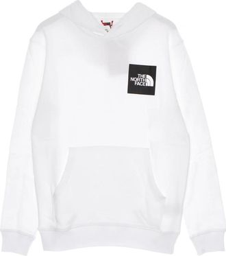 The North Face Witte Fijne Hoodie Lange Mouw Sweatshirt - Heren - Sportshirts - Wit - XL - Katoen - Fitness