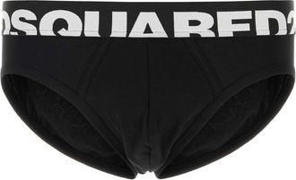 Dsquared2 Black Stretch Cotton Brief