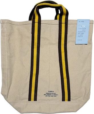 Puebco School College Tote Bag in Brown X Yellow at Nordstrom