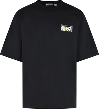 Off-white Industrial Arrow Black Cotton T-Shirt