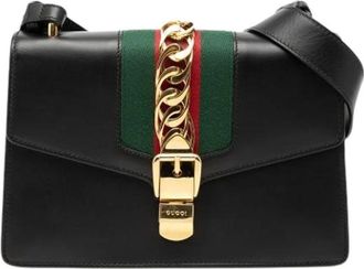 Gucci Borsa a spalla Sylvie Pre-owned - - Pre-owned - Donna - Nero - ONE SIZE