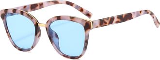Generic Retro Mens and For Womens Shade Sunglasses, Outdoor Vacation Beach Glasses (Color : D, Size : Medium)