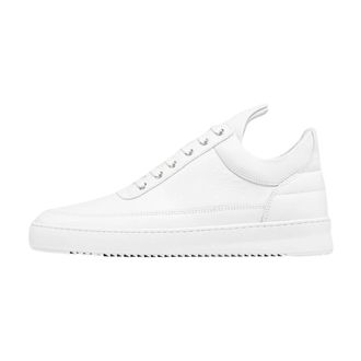 Filling Pieces Schoenen, Heren, Wit, 36 EU, Leer, Low Top Ripple Nappa All White